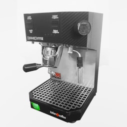 Máquina Italian Coffee Robocoffee para café em sachê padrão E.S.E - Edição Carbono Preto Máquina Italian Coffee Robocoffee para café em sachê padrão E.S.E - Edição Carbono Preto